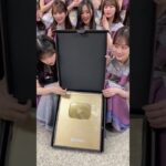 乃木坂46が金の盾開封してみた✨改めまして応援ありがとうございます😊これからもよろしくお願いいたします💜 #shorts