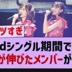 32ndシングル期間で１番人気が伸びたメンバーがこちら【乃木坂46・乃木坂配信中・乃木坂工事中】