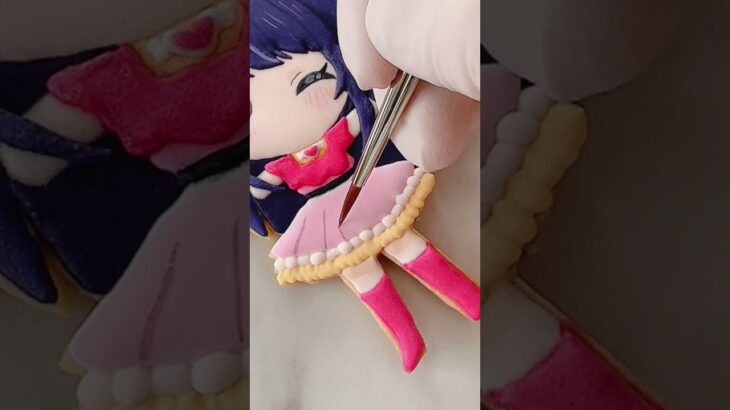 【推しの子】アイを食べられるアイシングクッキーにしてみた! OSHI NO KO Ai cookie decorating 최애의아이 我推的孩子