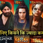 Gadar 2 Box office collection, Jawan, OMG2, Rocky Aur Rani Ki Prem Kahani, Sunny Deol, Akshay Kumar,