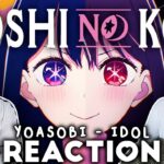 YOASOBI「アイドル」IDOL REACTION! (ENGLISH VERSION) | Oshi No Ko