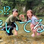 【奇跡の一枚】夏キャンプで浮遊フォト撮影！“アイドル”かほなんの本領発揮？