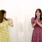 【乃木坂的フラクタル】2nd Anniversary 記念コメント　岩本蓮加さん&田村真佑さん【乃木フラ】