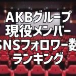 AKBグループ現役メンバーSNSフォロワー数ランキング