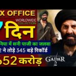 Gadar 2 Box Office Collection, Gadar2 6th Day Collection, Gadar2 7th Day Advance Collection, #gadar2