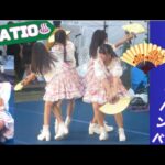 【アイドル 大分♨】扇子で「チャンバラバンバ」 in 大分七夕まつり府内アクアパーク会場