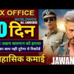 Jawan Box office collection, Shahrukh Khan, Jawan 9th Day Collection All Languages worldwide #jawan