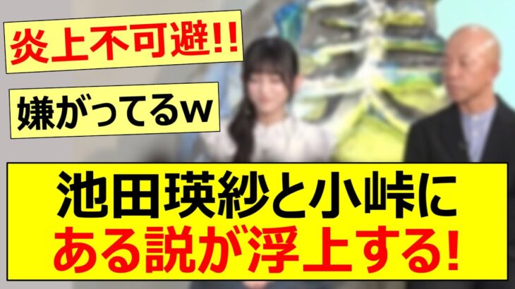 池田瑛紗と小峠にある説が浮上する!【乃木坂46・なんて美だ！】