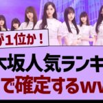 乃木坂人気ランキング、ガチで確定するwww【乃木坂工事中・乃木坂46・乃木坂配信中】