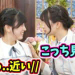 キスしそうな距離でイチャイチャする池田瑛紗と五百城茉央【文字起こし】乃木坂46