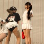 【水着ライブ】よく見ると○○○がずれハミ出ている・・・！？8DOLLさんによる水着ライブステージ！