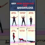 Easy Home Workouts For Weightloss 🔥 | AKB FITNESS | #workoutathome #workouts #fitnessuae