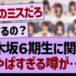 ６期生に関するやばすぎる噂が…【乃木坂46・乃木坂工事中・乃木坂配信中】