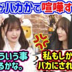 田村真佑vs金川紗耶、バカなのはどっちかで大揉めしてしまう..ｗ【文字起こし】乃木坂46