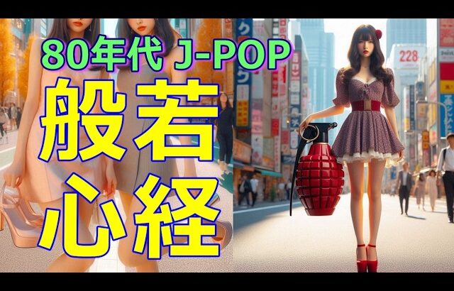 「シン般若心経」と北野坂26【懐かしの80年代 J-POP 乙女メロディ】 シティポップ 昭和 歌謡曲 lofi  chill CityPop 作業用BGM アイドル