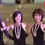 【🔴⚪紅白歌合戦ラインダンス】　昭和49年 (1974年)　伊藤ユミ・桜田淳子・松井悦子・いしだあゆみ・山本リンダ・梓みちよ・小柳ルミ子・山口百恵・伊藤エミ　