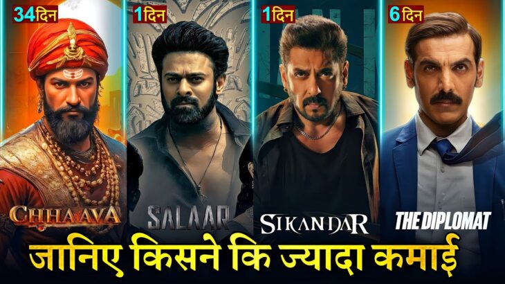 Chhaava Box office collection, The Diplomat, Sikandar Trailer, Vicky Kaushal, John A, Salman Khan,