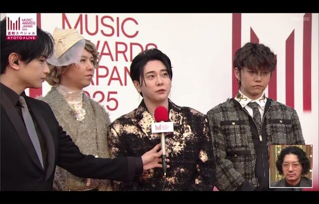 Mrs.GREEN APPLE、乃木坂46、Number_i、NiziU 直前SPレッドカーペットライブ 「MUSIC AWARDS JAPAN 2025」MAJ2025 –  2025.5.22