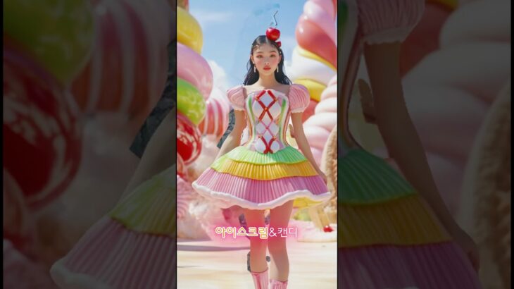 아이스크림&캔디 #stablediffusion #アイドル #aiart #캔디