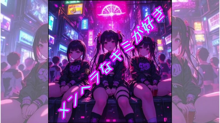 メンヘラなキミが好き　いまどきの地下アイドル曲2025（Demo）　#地下アイドル　＃っぽい曲　#作曲家　＃メンヘラ女子　＃地雷系