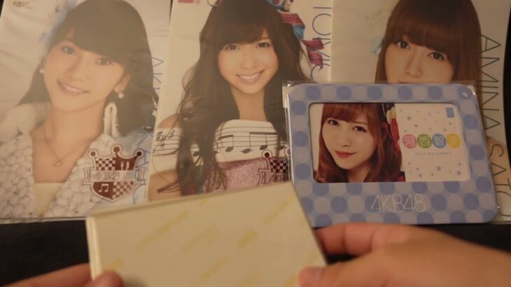 【初投稿】元AKB48の推し河西智美の生写真の開封、購入品紹介&自己紹介⭐️2025.06.07⭐️