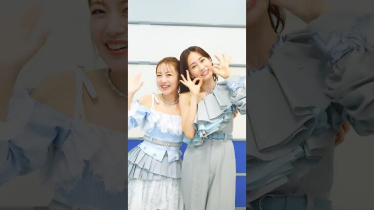 #あつみな のお2人でOh my pumpkin!🧜🏻‍♀️🩵#前田敦子 さん #高橋みなみ さん #Oh_my_pumpkin #AKB48_20thYear #AKB48 #音楽の日