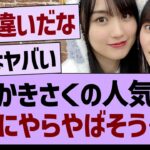 かきさくの人気、なにやらやばそう…【乃木坂46・乃木坂工事中・乃木坂配信中】