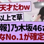 【朗報】乃木坂工事中にて、新たなNo.1が確定するwww【乃木坂46・乃木坂工事中・乃木坂配信中】