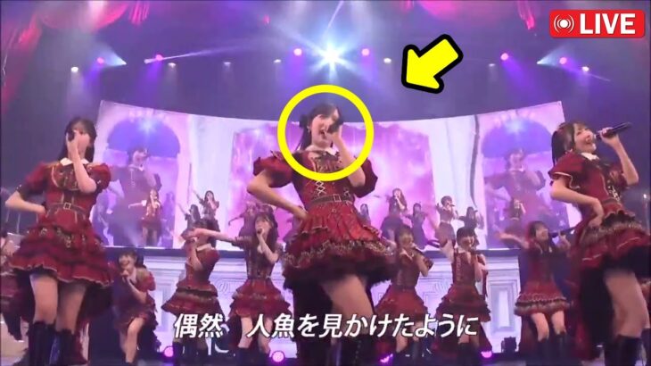 【驚愕】AKB48 20周年ツアー初日！Oh my pumpkin」公演で小栗有以のマイクが沈黙！