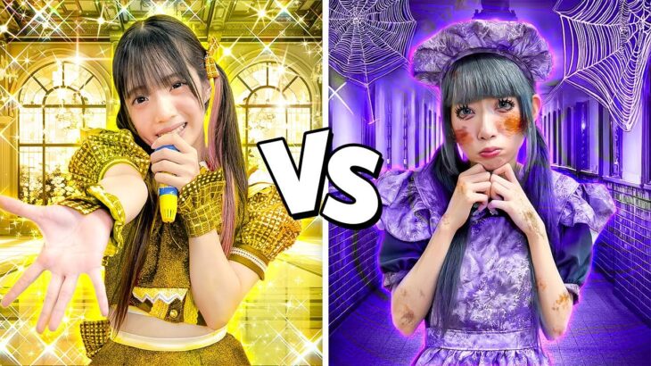 【寸劇】お金持ちアイドルVS貧乏アイドル！人気者になれるのはどっち！？