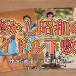 【昭和のアイドル下敷き】懐かし昭和アイドル下敷きコレクション