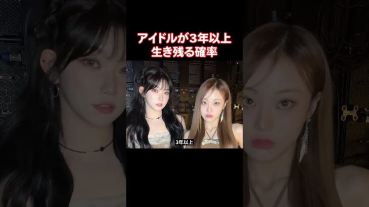 3年前にデビューしたアイドル達が絶滅した理由