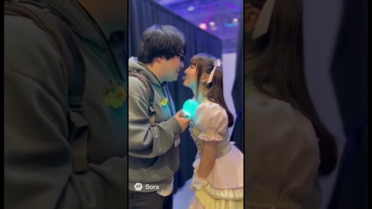 キスできるアイドル　#生成ai #ai #アイドル #オタク #地下アイドル