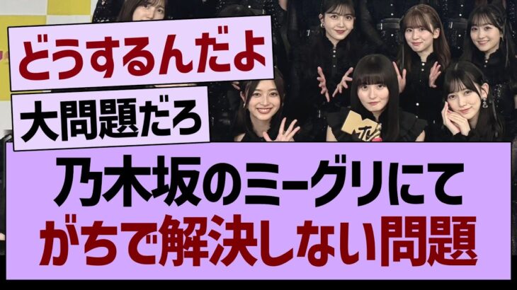 乃木坂のミーグリにて、がちで解決しないあの問題…【乃木坂46・乃木坂工事中・乃木坂配信中】