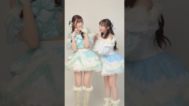 しーめぐの絡み、いいよなぁ…🥲🩵💚 #ゆきはぐ #PixelRibbon #ぴくりぼ #ゆぴえな #アイドル