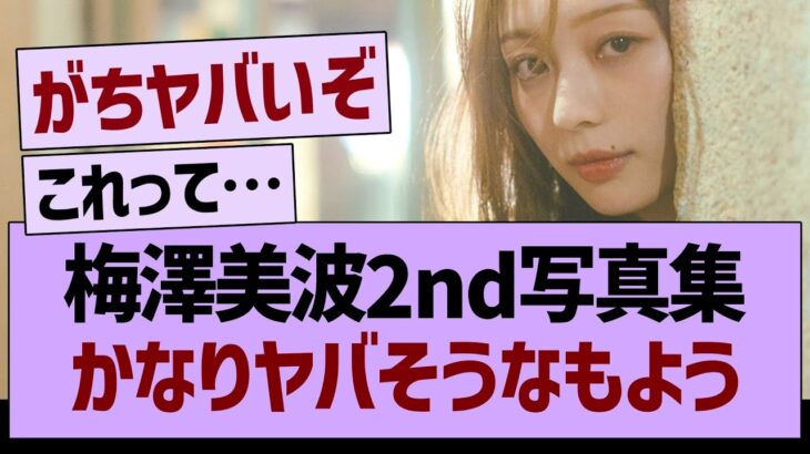 梅澤美波2nd写真集、かなりヤバそうなもよう…【乃木坂46・乃木坂工事中・乃木坂配信中】
