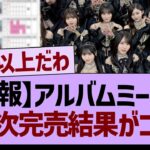 【速報】乃木坂アルバムミーグリ、第１次完売結果がコチラ！【乃木坂46・乃木坂工事中・乃木坂配信中】