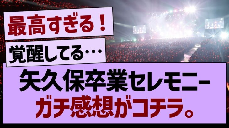 矢久保卒業セレモニー、ガチ感想がコチラ。【乃木坂46・乃木坂工事中・乃木坂配信中】