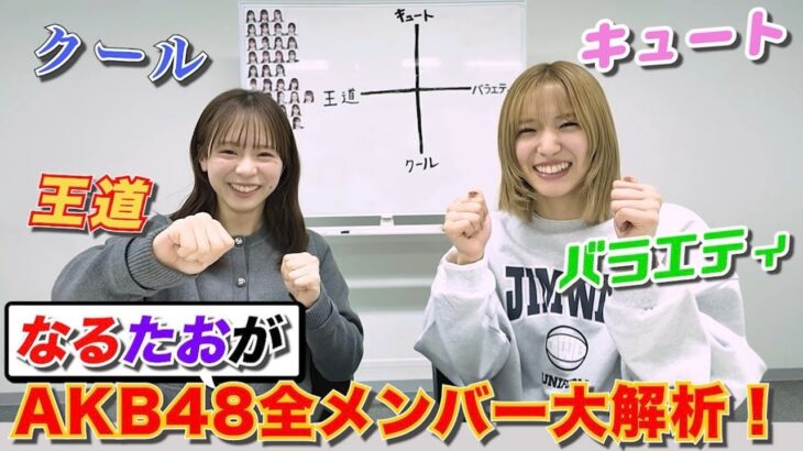 【AKB48】全メンバーをタイプ別に分けて徹底解析！