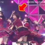 【まさかの瞬間】【AKB48】黄金期再来 Mステ2025大島優子ヘビーローテーション回転パートのハプニング