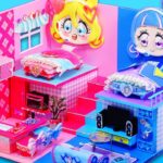 プリキュアのお部屋をDIY❤️キミとアイドルプリキュアのキュアアイドル、キュアウインクの教室を手作り✨キュアズキューン、キュアキッス、キュアキュンキュンがお部屋を粘土と100均材料で工作🍭