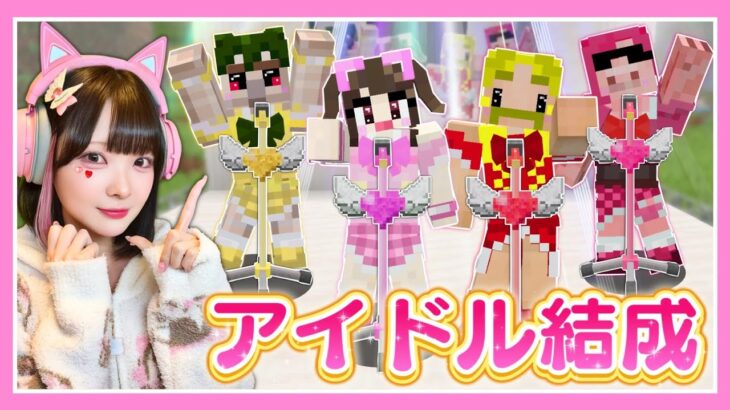 ドズル社さんと『トップアイドル』を目指すマインクラフト🎤🎀【マイクラ / Minecraft】【たまちゃん】