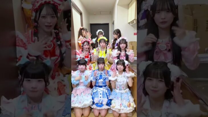 後ろの3人は一体なにを…？ #iLiFE #あいらいふ #アイドル #メロメラ