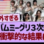【速報】アルバムミーグリ３次完売表、ガチ衝撃的な結果に…【乃木坂46・乃木坂工事中・乃木坂配信中】