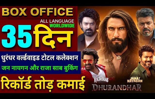 Dhurandhar Box Office Collection, Ranveer Singh, The Raja Saab, Jana Nayagan Collection Worldwide,