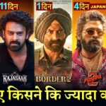 The Raja Saab Box Office Collection, Prabhas, Dhurandhar, Pushpa 2, Border 2 Collection Worldwide,