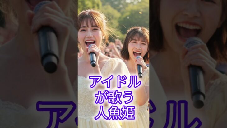 アイドルが歌う人魚姫！#アイドル #地下アイドル #人魚姫 #童話 #idol
