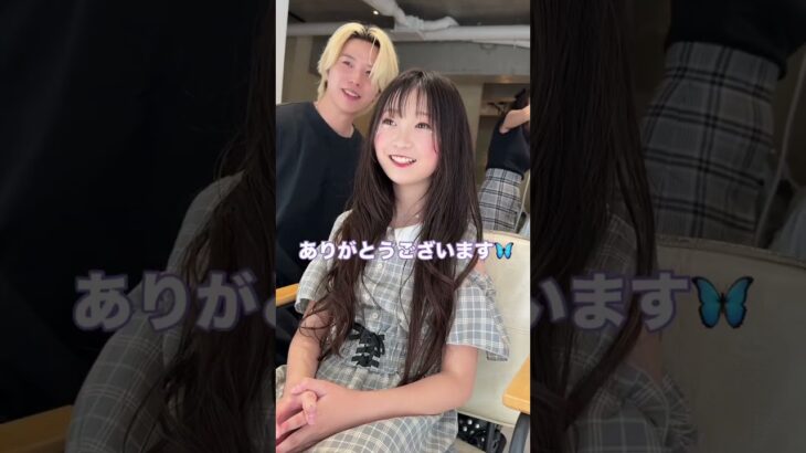 【アイドルの女の子】美容師を教育する小学生アイドル⁉️⁉️