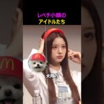 レベチ小顔のアイドルたち