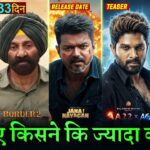 Border 2 Box Office Collection, Assi, Shatak, Toxic, AA22, Jana Nayagan, ORomeo Collection Worldwide